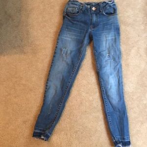 girls zara jeans